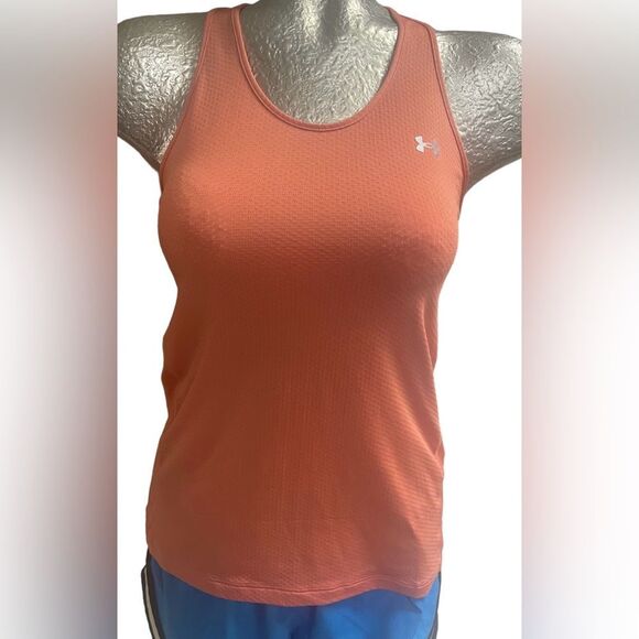 Under Armor razorback tank, color orange, size S - Picture 1 of 5